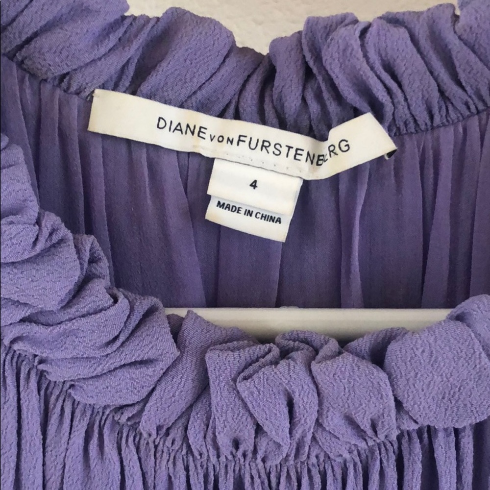 Diane von Furstenberg Purple Dress. Gently worn.